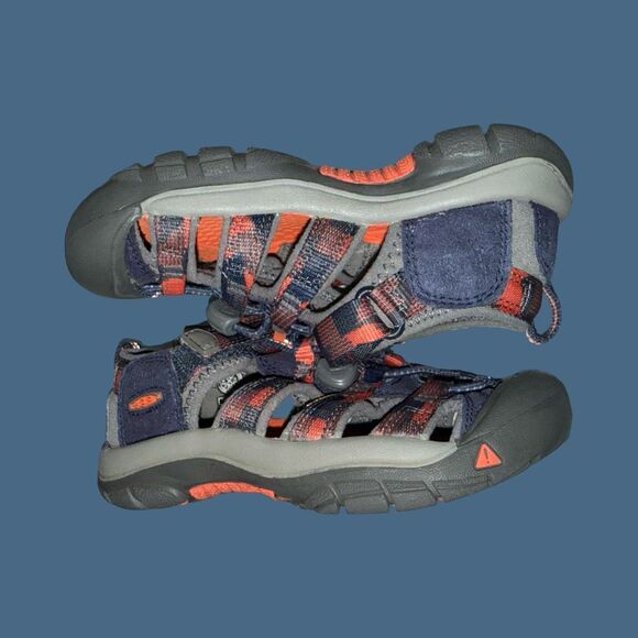 Toddler Keen Newport H2 Dress Blue Koi Sneaker Sandal Size 12 C - Picture 11 of 11